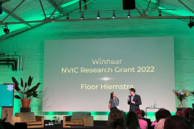 Floor Hiemstra receives NVIC Research Grant 2022